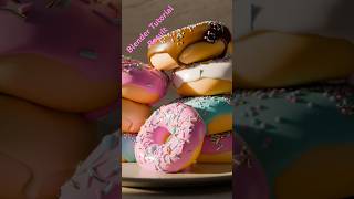 Blender donut tutorial Result [upl. by Ocihc]