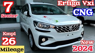 New Maruti Suzuki Ertiga 2024 Model Review  Ertiga New Model 2024 Update Price features [upl. by Ynnij]