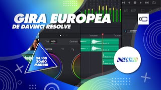 DaVinci Resolve Live Tour  SORTEO QampA y MUCHO MÁS [upl. by Tace]