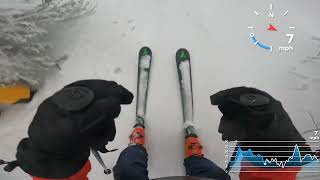 Ruka Finland Skiing GoPro POV Ruka Skiing [upl. by Sillyhp]