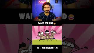 Desi Friends With Benefits 😂 NOT YOUR TYPE  Reaction😯Mr Nishant ji notyourtype animation shorts [upl. by Ylrrad]