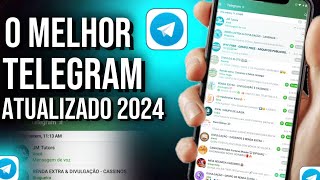 BRABO ATUALIZOU MELHOR TELEGRAM MOD COM FUNÇÕES OCULTAS 💚 2024 [upl. by Anihtyc105]