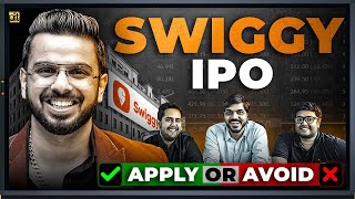 Swiggy IPO Details  Apply or Not for Listing Gains [upl. by Kurtzig]