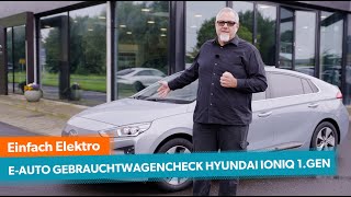 Einfach Elektro mit Ove Kröger Der Hyundai Ioniq Elektro im GebrauchtwagenCheck  mobilede [upl. by Labina]