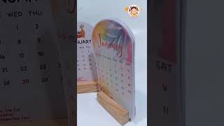 Kalender Mini Kalender Meja 2025 diy minicalendar calendar aesthetic shortvideo [upl. by Aelyak]