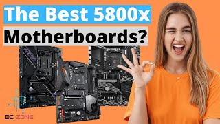 The Best Motherboards for Ryzen 7 5800X TODAY TOP 5 [upl. by Grimonia794]