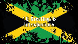 Learn Jamaican Patois With Me 🇯🇲 10 Greetings amp Introductions [upl. by Alikahs]