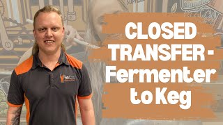 Closed Transfer  Fermenter to Keg Home Brewing Tutorial [upl. by Akinehc]