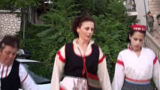 KUD Branimir Benkovac I Mile Lukić EtnofestNeum 2010 Pred nastup [upl. by Alledi336]