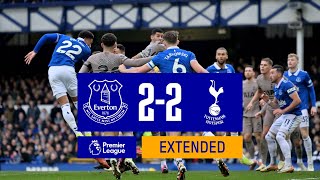 EXTENDED HIGHLIGHTS EVERTON 22 TOTTENHAM [upl. by Emlynne]