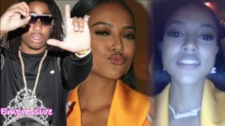 Quavo surprises Karrueche Tran with expensive chain on her 29th birthday [upl. by Nolaf]