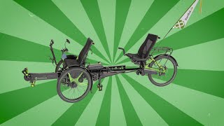 EBike Tandem Dreirad mit Bosch CX Motor  Rohloff E14 sportlich und komfortabel [upl. by Blake]