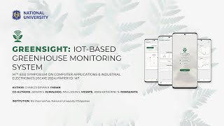 ISCAIE 2024 PAPER ID 147  GreenSight IoTBased Greenhouse Monitoring System [upl. by Garaway]