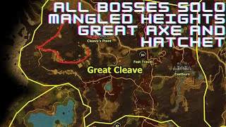 Mangled Heights Solo All Bosses [upl. by Hong]