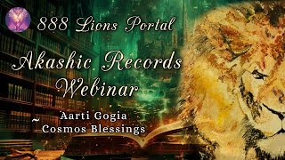 Akashic Records August24 Webinar  Aarti Gogia  Cosmos Blessings akashicrecords aartigogia [upl. by Peh]