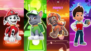 PAW Patrol All Videos Megamix 🎶 Rubble 🆚 Chase 🆚 Skye 🆚 Marshall 🎶 Tiles Hop EDM Rush [upl. by Ttennej]