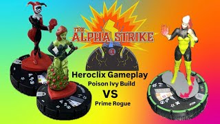 HEROCLIX 300 Modern Poison Ivy Build VS Prime Rogue  Heroclix Gameplay [upl. by Ogir]