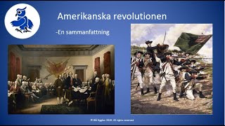 Amerikanska revolutionen  En kort sammanfattning samt orsaker och konsekvenser [upl. by Initirb257]