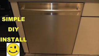 How To Install A Bosch Dishwasher [upl. by Grigson]