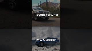 Toyota Fortuner vs MG Gloster [upl. by Lahcear58]