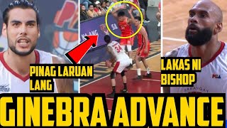 GINEBRA LAKAS NI BISHOP PASOK NA SA SEMIS  GINEBRA VS NORTHPORT HIGHLIGHTS [upl. by Hoffer]