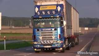 Scania 144G 530 V8 Bertil Anderssons Åkeri [upl. by Vharat371]