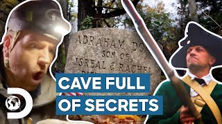 Josh Gates Explores A Cave Full Of Items From The American Revolutionary War  Expedition Unknown [upl. by Azilem]