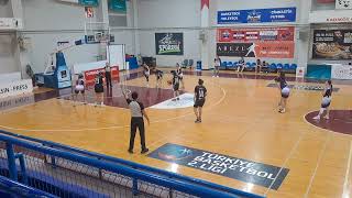 İstanbul Allstars amp ES Voleybol U18 K İkinci Yarı 04112024 [upl. by Anneres]