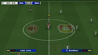 PES 2024 PS2  UEFA Champions League  AC Milan vs Bayern04 [upl. by Leander]