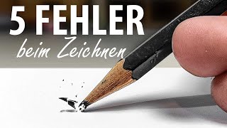 Die schlimmsten Fehler beim zeichnen  Drawinglikeasir [upl. by Ycnaffit]