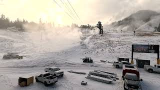 Mammoth Mountain Snowman Today 10292024 [upl. by Ume782]