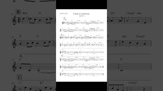 How to play I hear a symphony Cody Fry Clarinet Tutorial Cover PART A [upl. by Nerol]