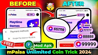 m paisa app unlimited trick  m pesa unlimited coins m pesa app unlimited trick  m paisa coin hack [upl. by Ycrad942]