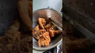 Jamaican Woman Cooks Fried and Brown Stew Chicken on Coal Stove and Washes Pots Outdoor brownstew [upl. by Felisha]