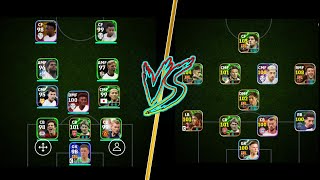 3322 Vs 4141 Formation In eFootball Mobile 2025 [upl. by Alexandros448]