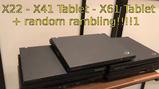 Random IBM ThinkPad Xseries Overview [upl. by Ennaesor708]