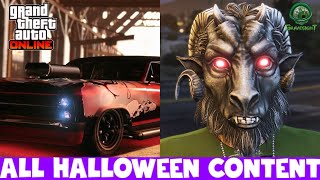 ALL Halloween Content in GTA Online Part 1 [upl. by Aekan]