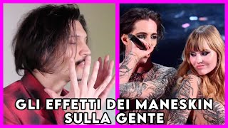 GLI EFFETTI DELLA VITTORIA DEI MANESKIN A SANREMO SULLA GENTE [upl. by Lamok]