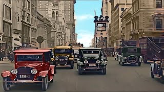 1920s  A Trip Around The World in Color 60fps Remastered wsound design added [upl. by Flight]