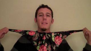 Easy way how to tie an ascot neckerchief [upl. by Dorin]