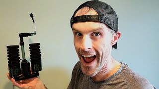 Qanvee Sponge FilterWater Pump Unboxing and Review [upl. by Horvitz]