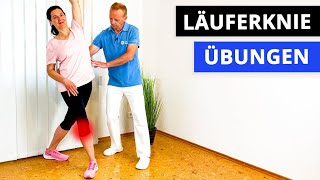 Läuferknie Übungen SO behandelst du Schmerzen zuhause [upl. by Ugo]