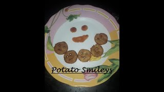 Potato Smileys  Favorite Kids Snack [upl. by Os]