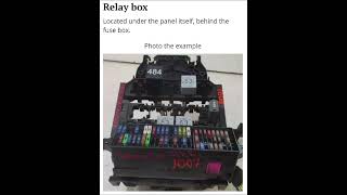 Skoda Roomster20062015 Fuse box and relay diagram [upl. by Adnilam]