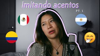 Intenté imitar acentos 🤣 ¿Cómo creen que me fue  Katicas [upl. by Farris]