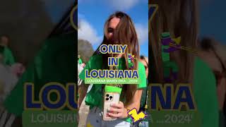 Only in Baton Rouge TV Mardi Gras Vibes Jigging amp Louisiana Culture MardiGras OnlyInBatonRouge [upl. by Aihsetel]