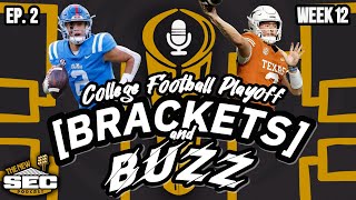 College Football Playoff Rankings Release  Georgia Out 9 SEC Teams  BRACKETS amp BUZZ  Week 12 🏆 [upl. by Akimahs366]