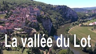 Drone Expert  La vallée du Lot de Calvignac à Cahors  Vue du ciel [upl. by Remus480]