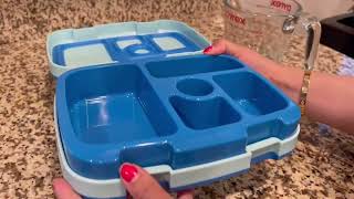 Quick Demo of Bentgo Kids Bento 5 Compartment Lunch Box [upl. by Mendelsohn]