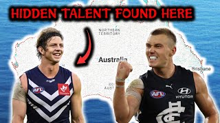 The UNKNOWN PLACES to find AFL STARS [upl. by Darrill]